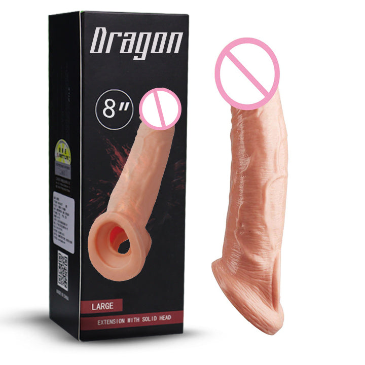 Big Extra Size Dragon 8 inch imported Con*om for Man