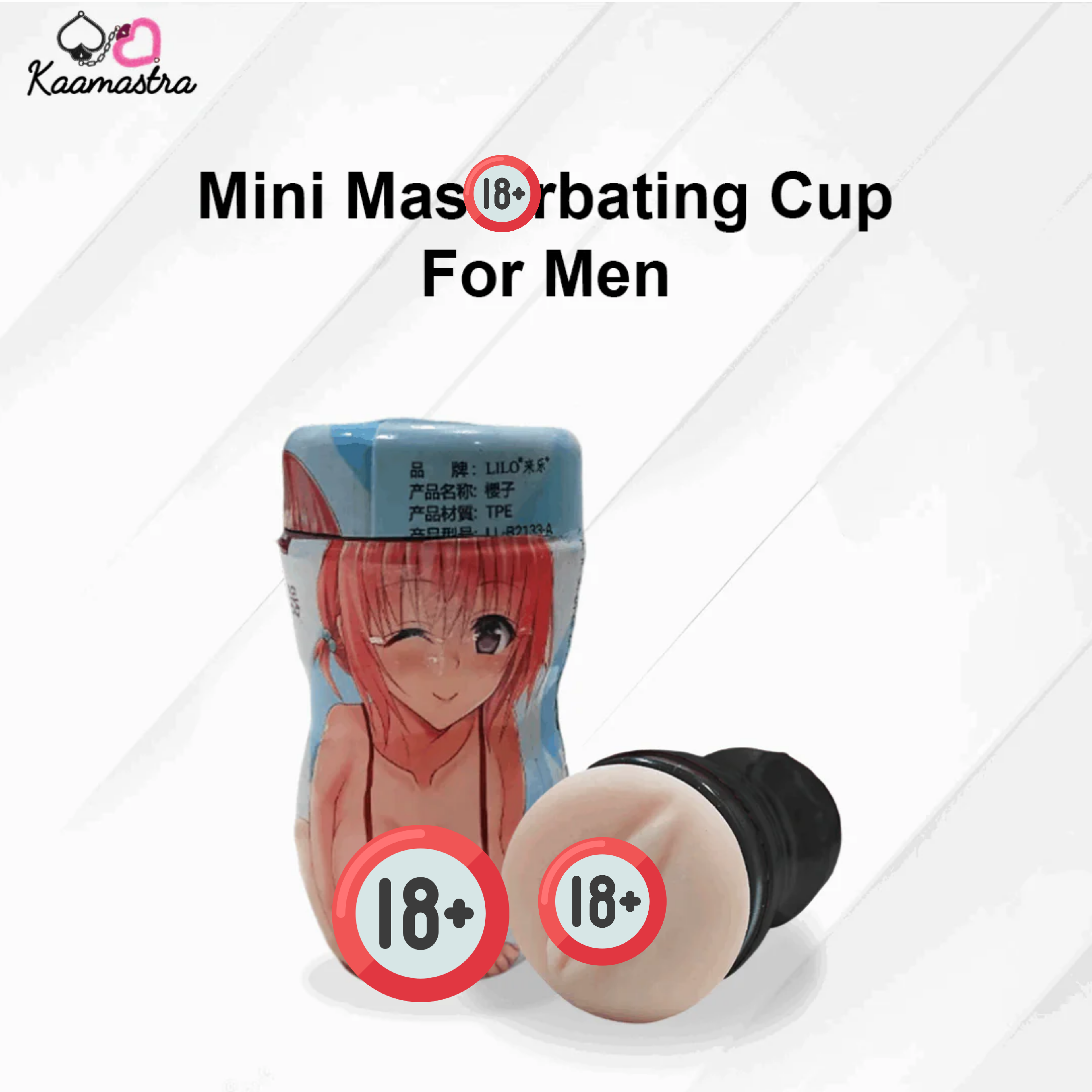 Anime Mini Silicon Mast*rbator Cup