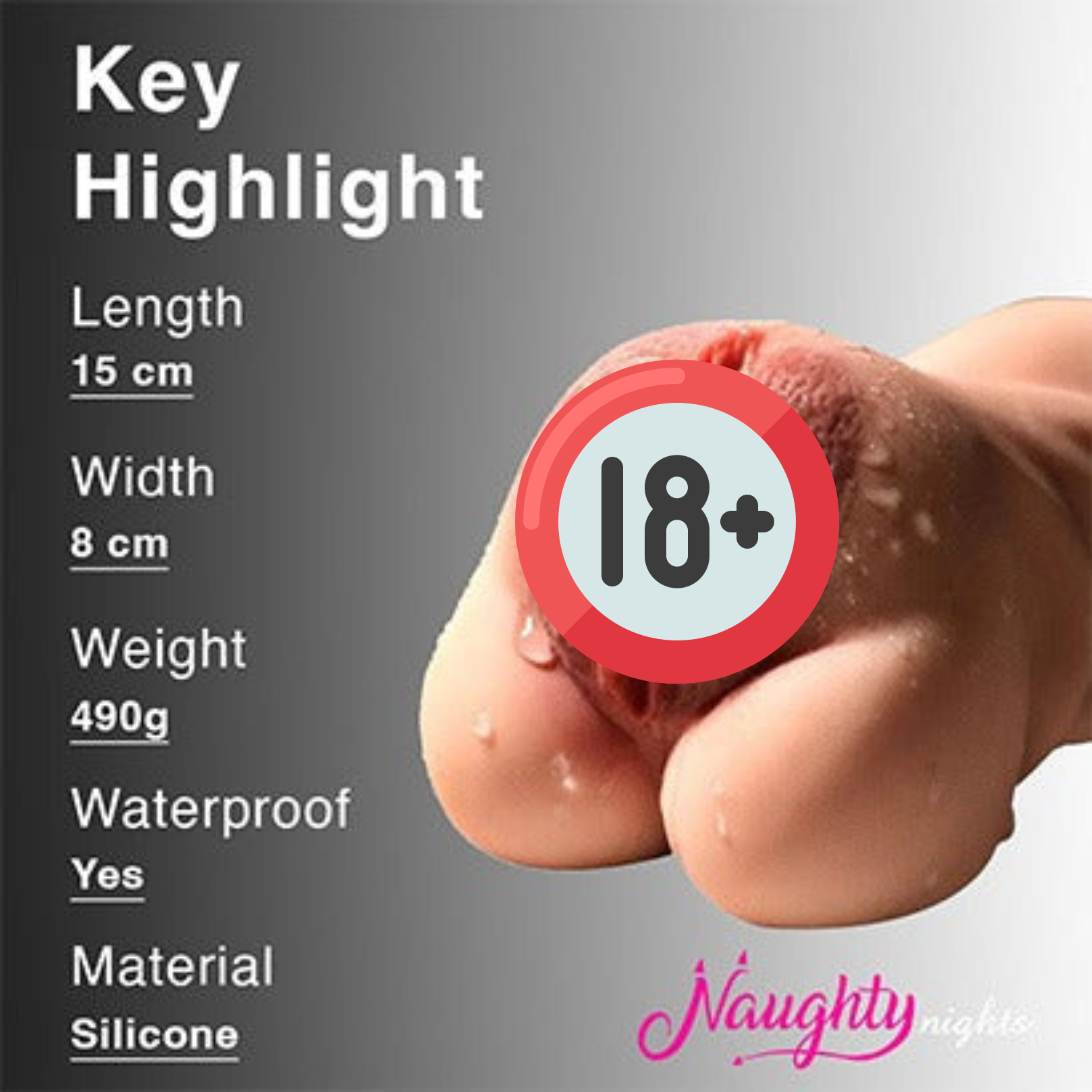 3D Realistic Ma*turbator A*s and Va*ina For Men